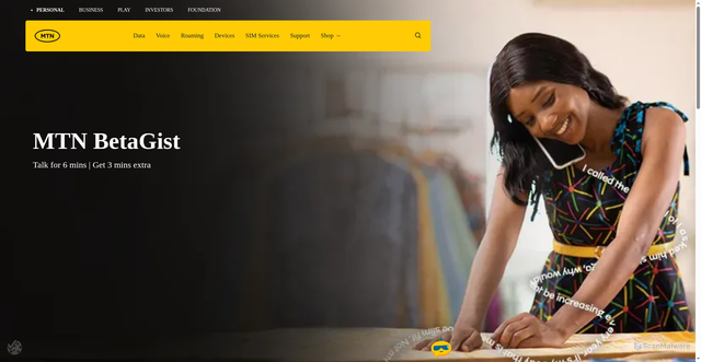 Security scan screenshot of mtn-clone-two.vercel.app