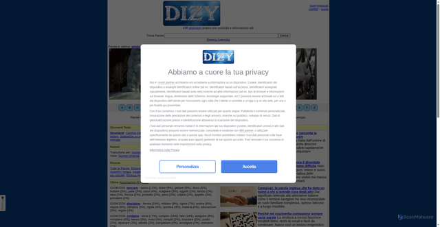 Security scan screenshot of https://www.dizy.com