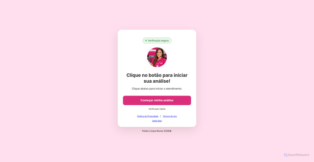 Security scan screenshot of https://portalrenegocia.vercel.app/pressel/