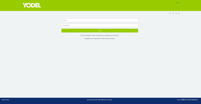 Security scan screenshot of https://yodel.selfservice.vivantio.com
