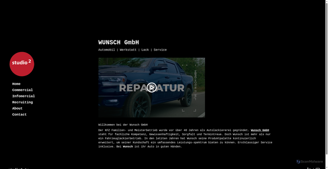 Security scan screenshot of https://studio2-cpp.pages.dev/projects/wunsch-gmbh/