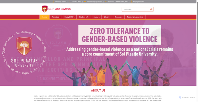Security scan screenshot of http://solplaatjeuni.com/