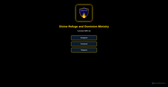 Security scan screenshot of https://divinerefugeanddominion1-xakxe23jig.edgeone.app/