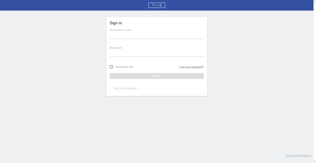 Security scan screenshot of https://stats.tind.io