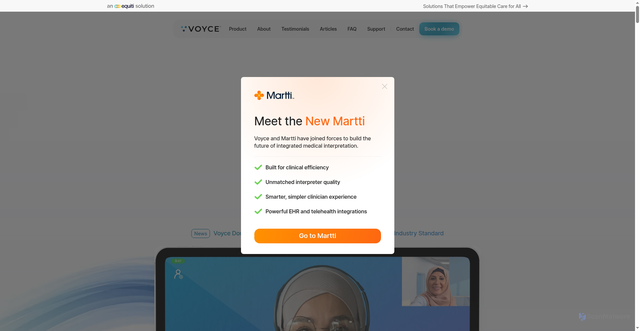 Security scan screenshot of https://www.voyceglobal.com