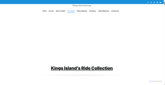 Security scan screenshot of https://kicentral.com/rides/