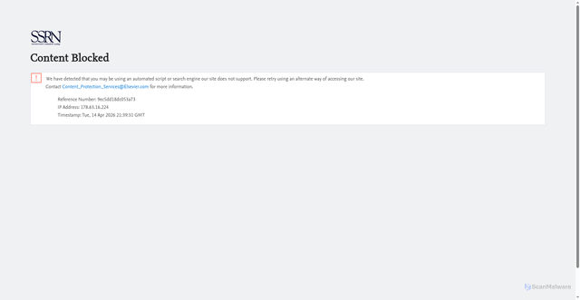Security scan screenshot of https://cdn.nonprod.ssrn.com
