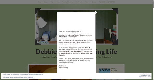 Security scan screenshot of https://authordebbieyoung.com/2016/02/01/lets-all-go-down-the-strand-bananas-optional/