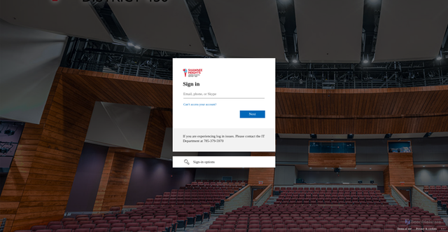 Security scan screenshot of https://usd450.instructure.com