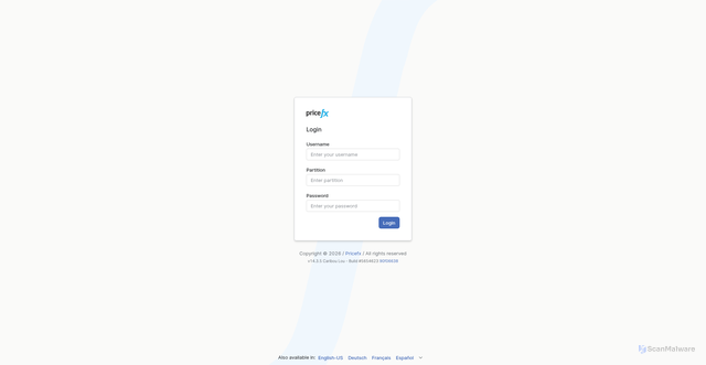 Security scan screenshot of https://geappliances.pricefx.com