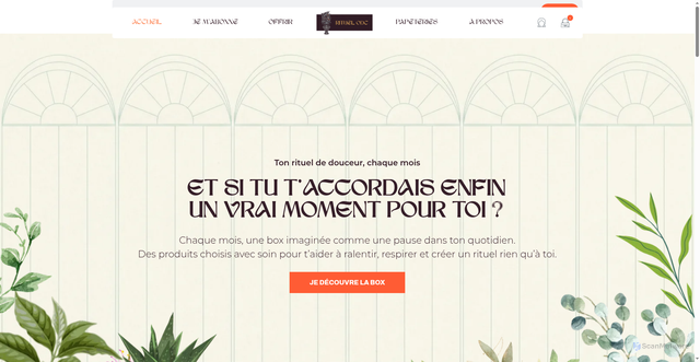 Security scan screenshot of https://rituelodc.com/?add-to-cart=244