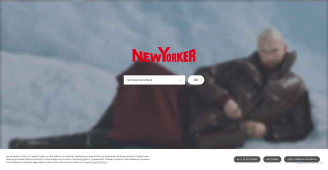 Security scan screenshot of https://newyorker.de