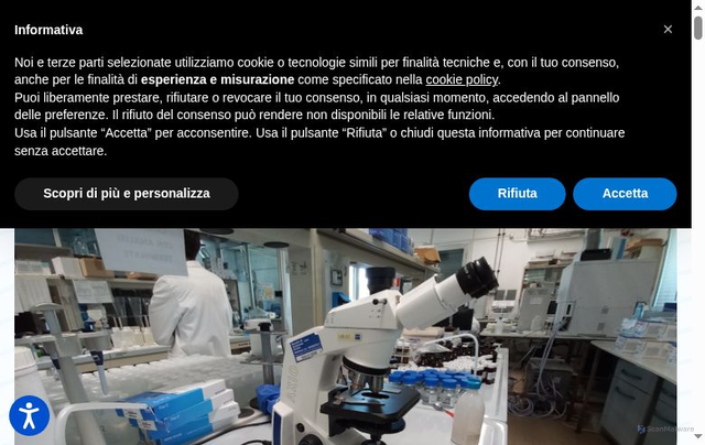 Security scan screenshot of https://www.asaspa.it/