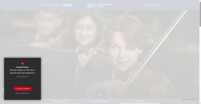 Security scan screenshot of https://www.smmacademy.org/