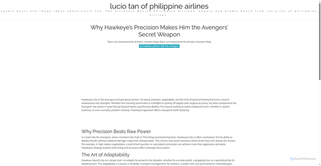 Security scan screenshot of https://urbandailyverse-dpi45pewyddw.edgeone.app/as-hawkeye-partner-with-the-avengers.html