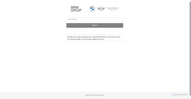 Security scan screenshot of https://ftec-uk.bmwgroup.com