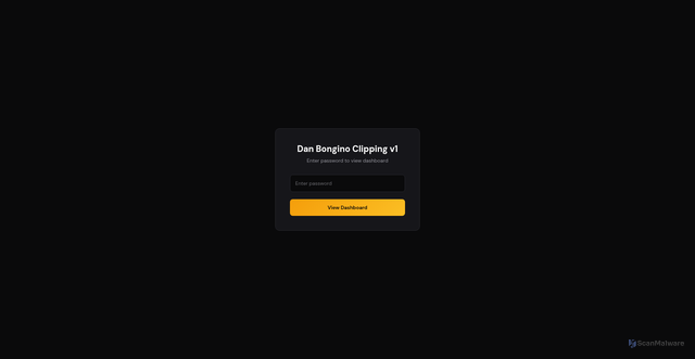Security scan screenshot of https://bongino-dash-new.pages.dev/