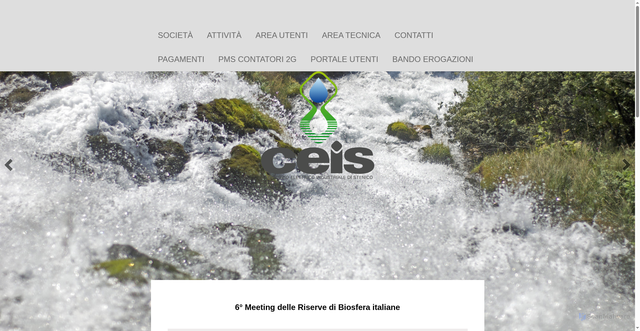 Security scan screenshot of https://www.ceis-stenico.it/