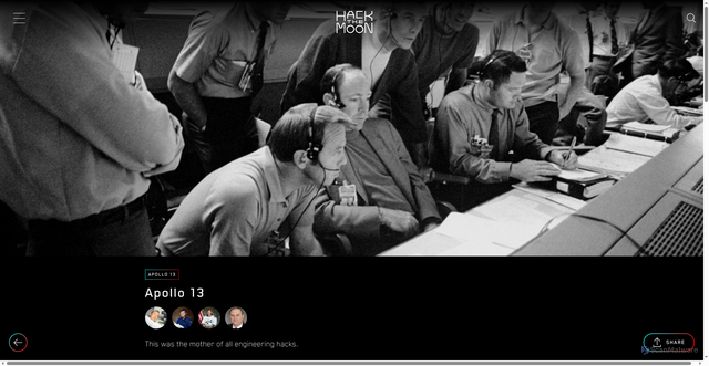 Security scan screenshot of https://wehackthemoon.com/missions/apollo-13