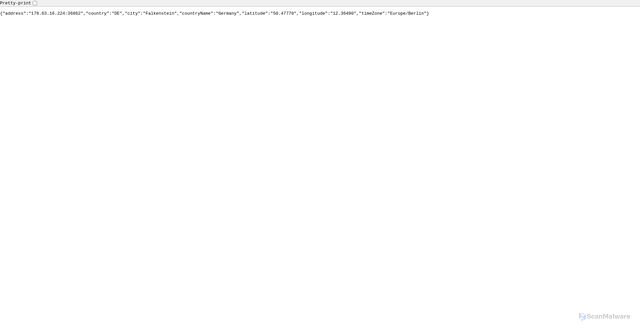 Security scan screenshot of https://geolocation.lgbusinesscloud.com