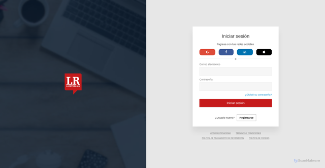 Security scan screenshot of https://auth.lalr.co