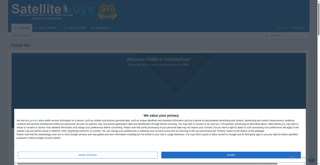 Security scan screenshot of https://satelliteguys.us