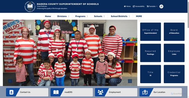 Security scan screenshot of https://www.mcsos.org/