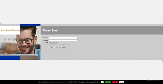 Security scan screenshot of https://servedby.jewishcontentnetwork.com