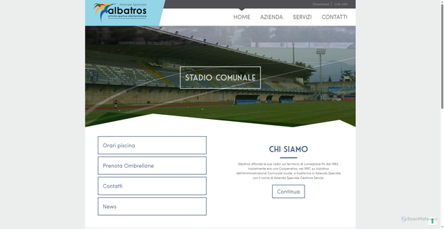 Security scan screenshot of https://www.asalbatros.it