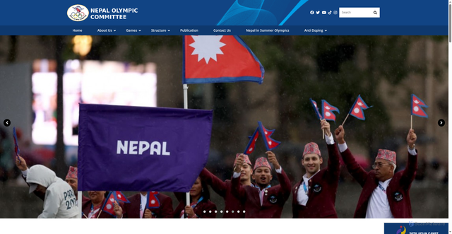 Security scan screenshot of http://nocnepal.org.np