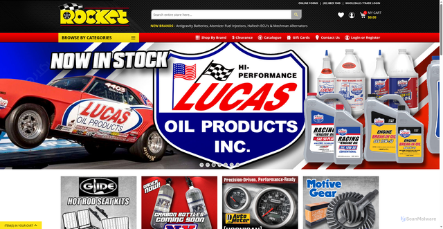 Security scan screenshot of https://www.rocketindustries.com.au/