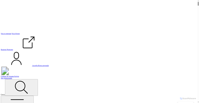 Security scan screenshot of https://comune.arquatascrivia.al.it/