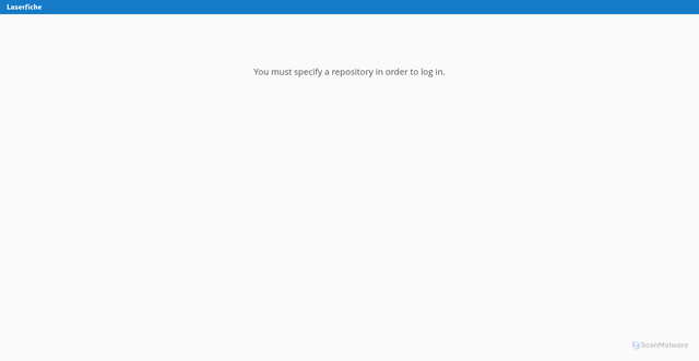 Security scan screenshot of https://portal.laserfiche.com