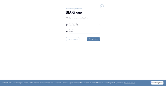 Security scan screenshot of https://biagroup.com/