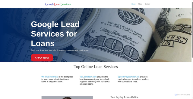 Security scan screenshot of https://googleleadservices.com