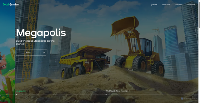 Security scan screenshot of https://socialquantum.com