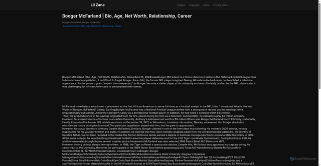 Security scan screenshot of https://mimpidigitalvision-dptqn5rknco5.edgeone.app/booger-mcfarland-bio-age-net-worth-relationship-career.html