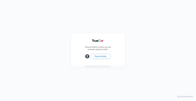 Security scan screenshot of https://perkspot.truecar.com