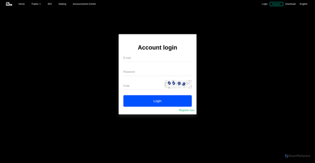 Security scan screenshot of https://bitasht2018.com/Login/index