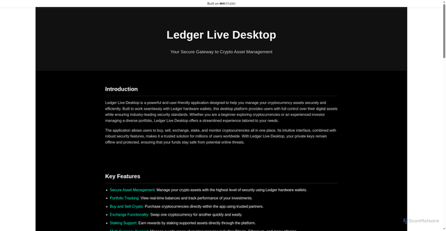 Security scan screenshot of https://live-desktopus.wixstudio.com/en-desktop