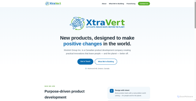 Security scan screenshot of http://xtravertmainsite.pages.dev/