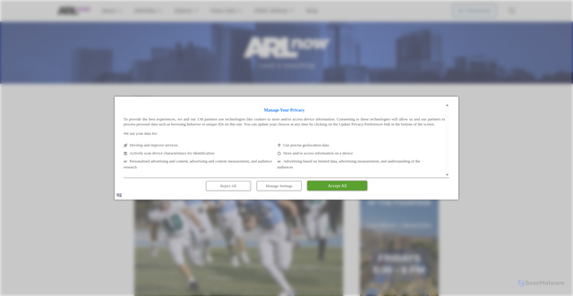 Security scan screenshot of https://www.arlnow.com/2025/11/17/football-season-ends-for-yorktown-with-close-first-round-playoff-loss/