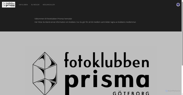 Security scan screenshot of https://fkprisma.se