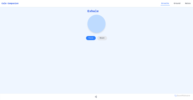 Security scan screenshot of https://48b7a031-anxiety-reduction-ap-frontend.pages.dev/