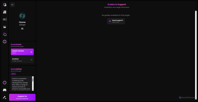 Security scan screenshot of https://g-meh.com/library/windows/ozone