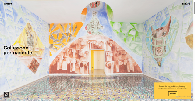 Security scan screenshot of https://www.madrenapoli.it/