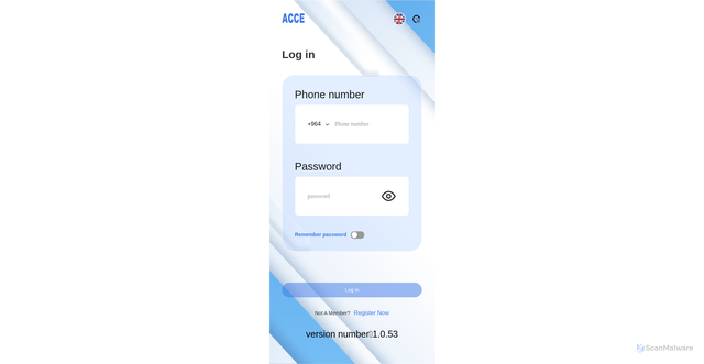 Security scan screenshot of https://accehaiu.com/