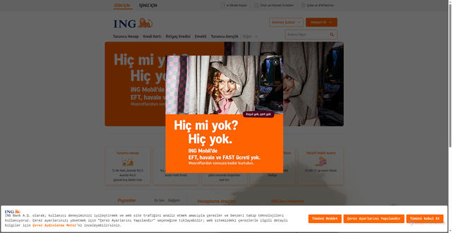 Security scan screenshot of https://ingbank.com.tr