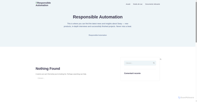 Security scan screenshot of https://responsible-automation.com