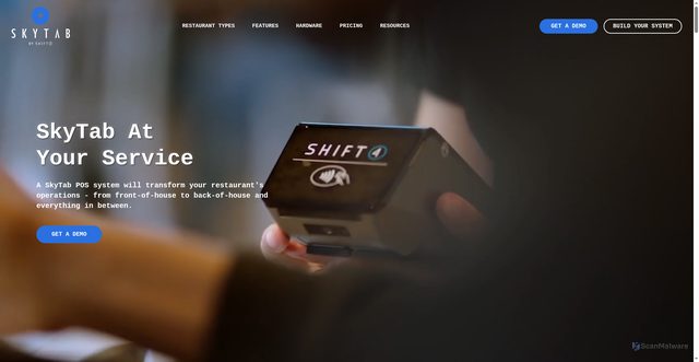 Security scan screenshot of https://positouch.com